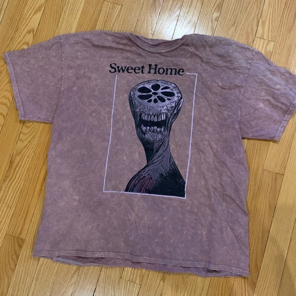 🎄🔥Sweet Home Lotus Root Monster Mineral Wash T-Shirt - Picture 3 of 5